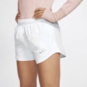 White Nike Shorts